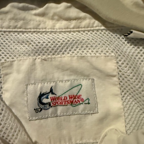 Bass Pro Shops Ivory Button Down Shirt - Picture 3 of 7